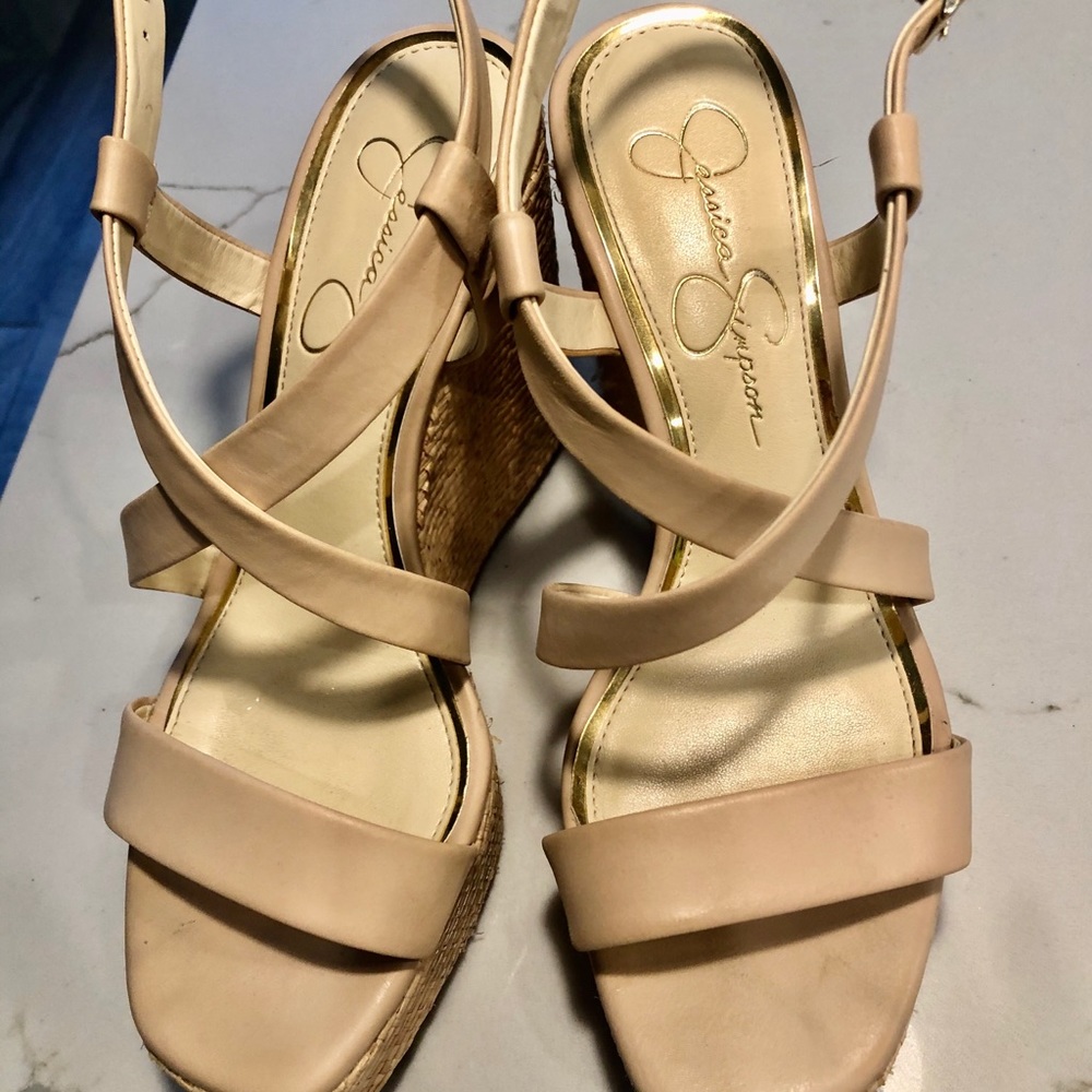 Jessica Simpson wedges